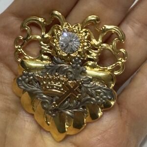 ANGEL of Love Brooch / Pin Signed Jane  1998 AOL  JANE Children of The King